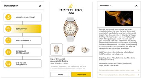 sourcemap Breitling products